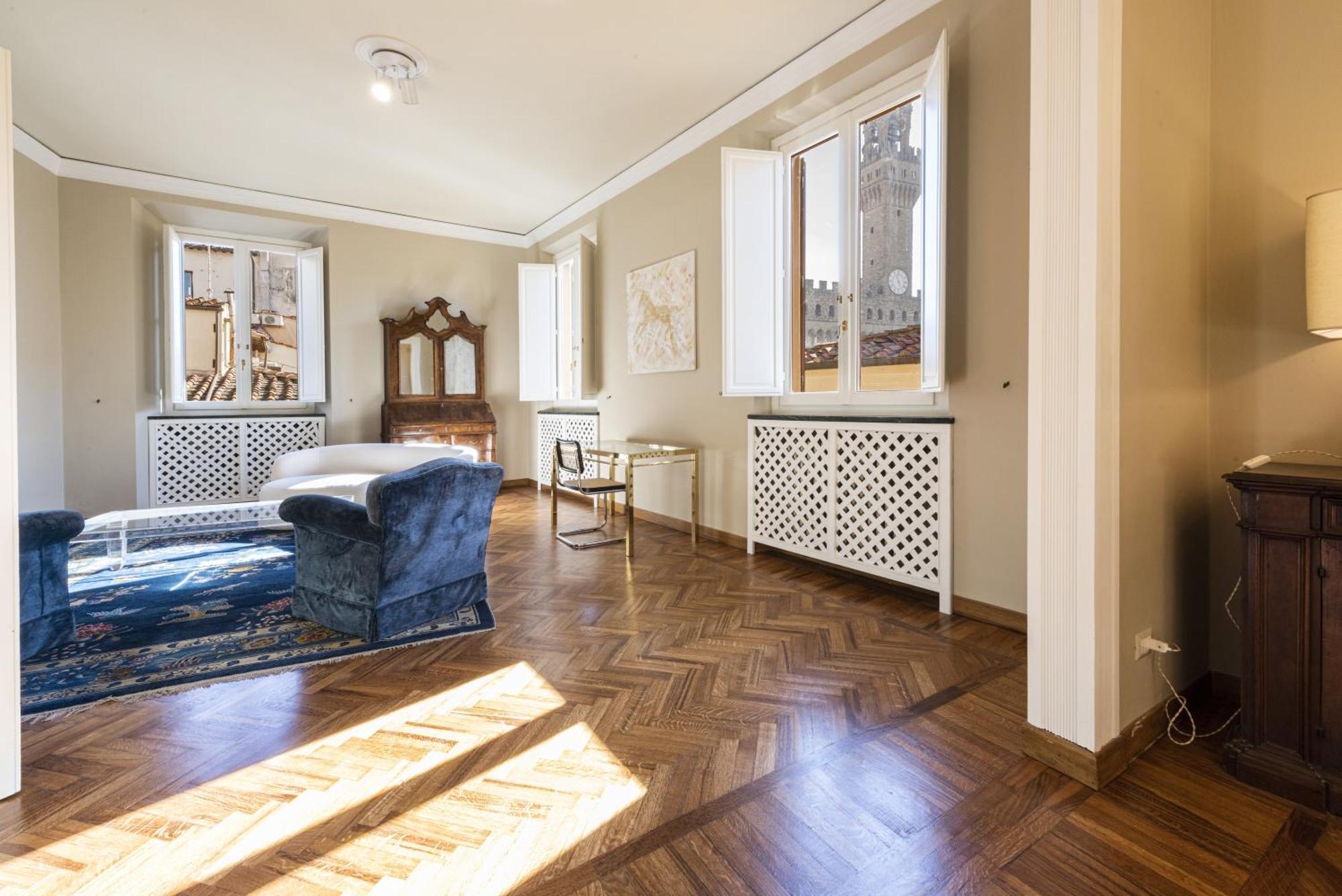 フィレンツェPenthouse In Piazza Della Signoria Duomo Viewアパートメント エクステリア 写真