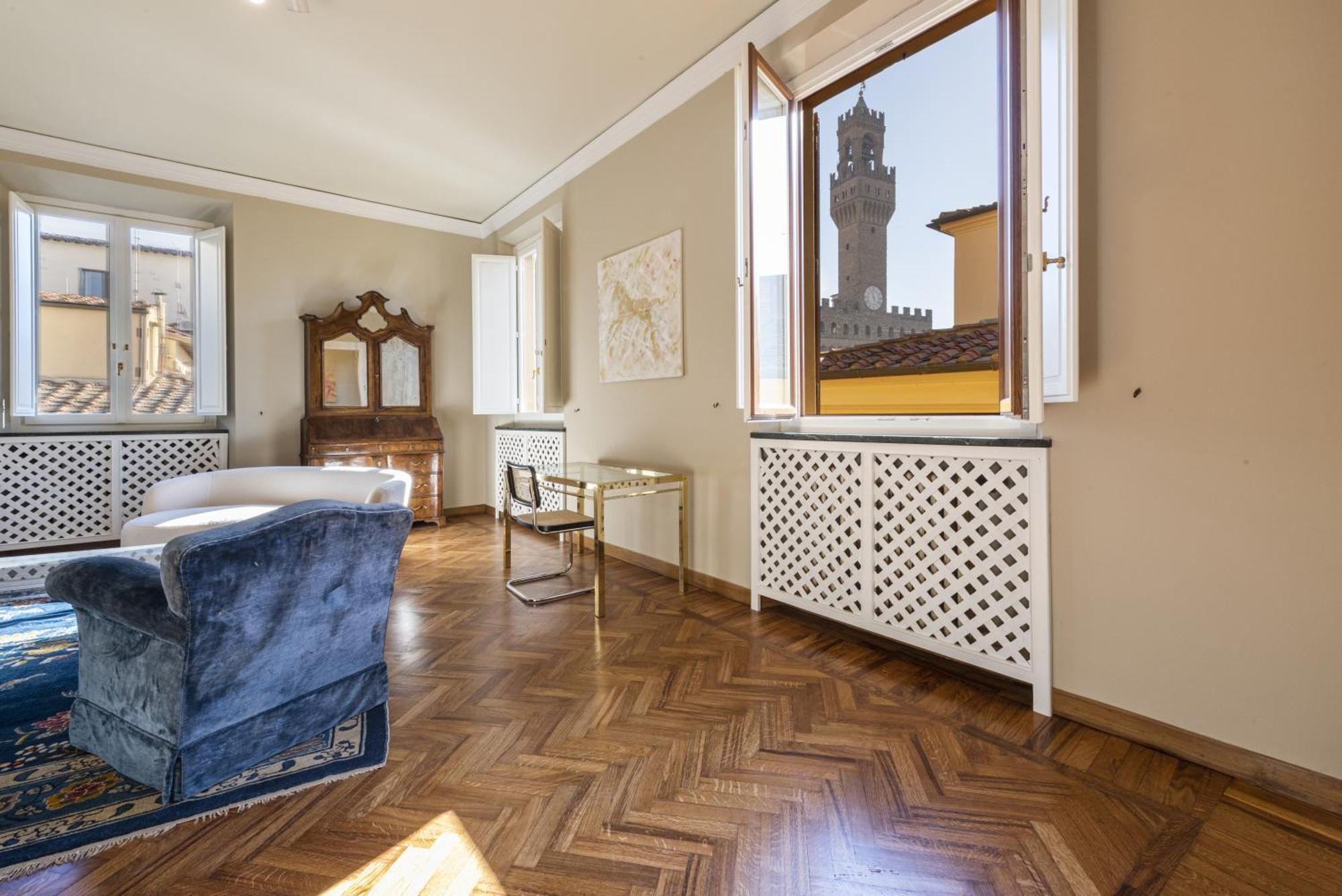 フィレンツェPenthouse In Piazza Della Signoria Duomo Viewアパートメント エクステリア 写真