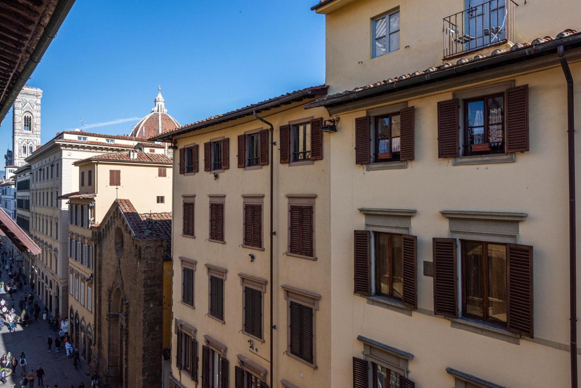 フィレンツェPenthouse In Piazza Della Signoria Duomo Viewアパートメント エクステリア 写真